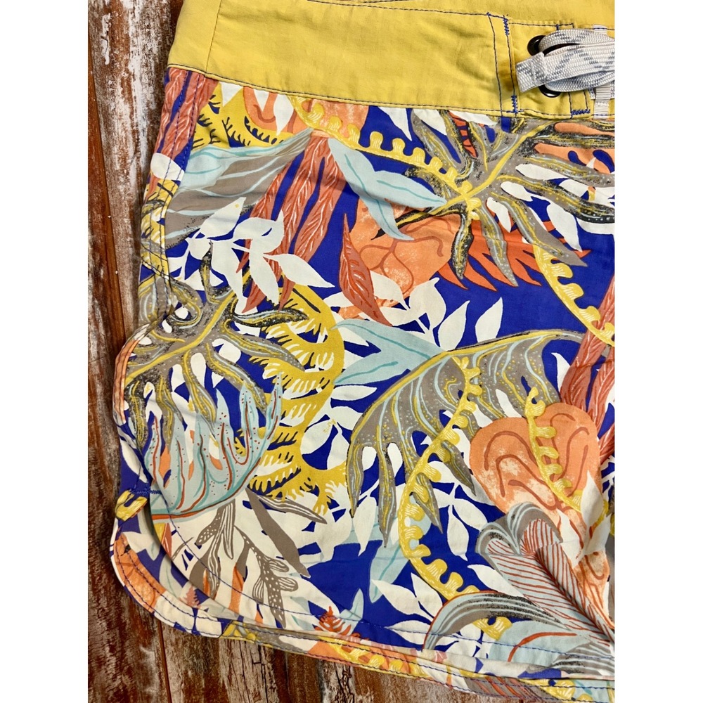 Patagonia Barely Baggies Shorts 2.5 Joya Flora Violet Blue Womens 6 - Picture 4 of 12